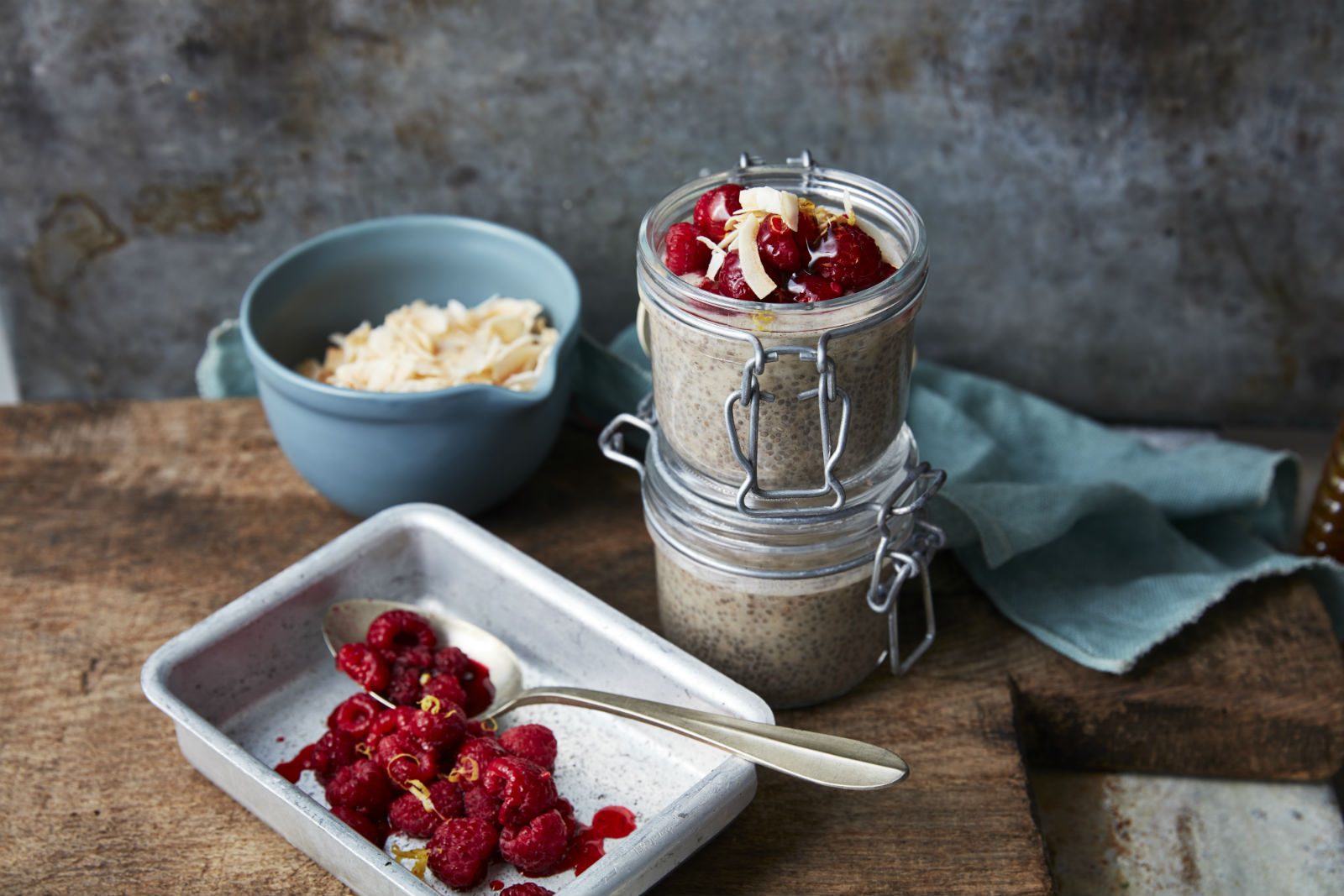 hallon-chia-pudding