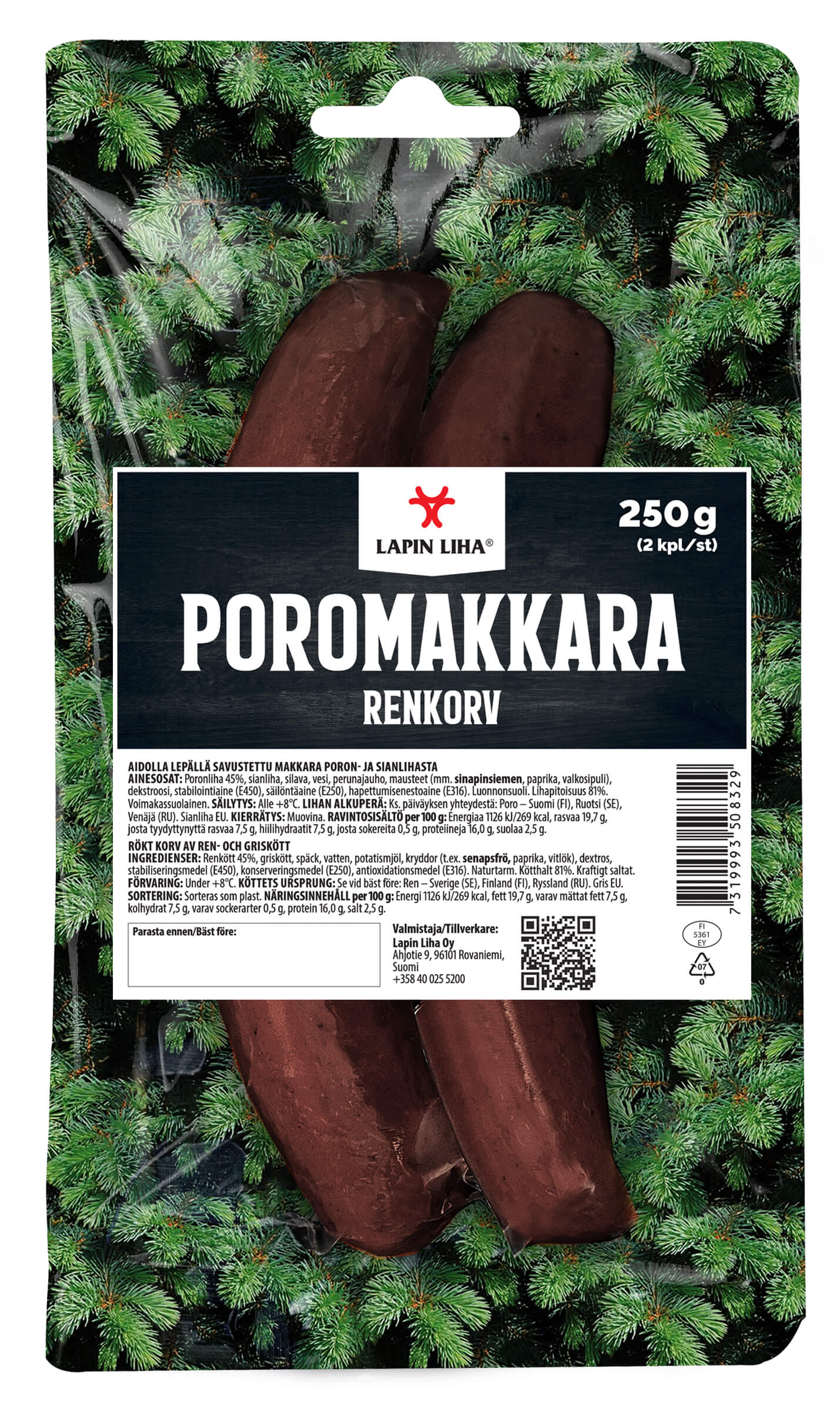 Lapin-liha-poromakkara